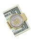 Фото #1 товара Кошелек мужской American Coin Treasures Presidential Seal JFK Half Dollar Coin Money Clip, покрытый золотом