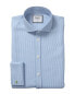 Фото #1 товара Charles Tyrwhitt Non-Iron Bengal Stripe Super Slim Fit Shirt Men's