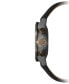 ფოტო #2 პროდუქტის Men's Swiss Automatic Chronograph Freelancer Black Leather Strap Watch 43.5mm