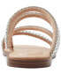 Фото #3 товара Women's Triton Rhinestone Strappy Slide Sandals