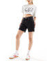 Фото #4 товара Tommy Jeans Maddie mid waist denim shorts in black wash