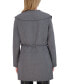 Фото #2 товара Women's Doubled-Faced Wool Blend Wrap Coat