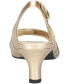 Фото #3 товара Women's Teton Buckle Slingback Dress Sandals