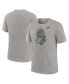 Фото #1 товара Men's Michigan State Spartans Blitz Evergreen Legacy Primary Tri-Blend T-Shirt
