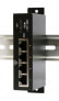 Фото #6 товара Exsys EX-1330M - USB 3.2 Gen 1 (3.1 Gen 1) Type-B - RJ-45 - 1000 Mbit/s - Black - Metal - CE - FCC - RoHS