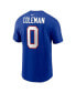 Men's Keon Coleman Royal Buffalo Bills 2024 NFL Draft Name Number T-Shirt