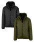 Men's Sherpa Lined Hooded Puffer Jacket, Pack of 2