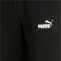 Long Sports Trousers Puma Essentials Logo Black Men