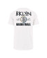 ფოტო #4 პროდუქტის Men's White Brooklyn Nets 2022/23 City Edition Backer Franklin T-shirt
