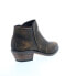 Фото #8 товара Sage 4568 Womens Brown Leather Zipper Cowboy Western Boots