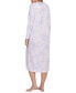 Фото #2 товара Women's Floral Pintucked Nightgown