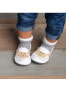 Baby Girl Boy First Walk Sock Shoes Little Lamb - Heather Grey