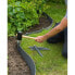 Фото #2 товара Nature - Геотекстиль для ограждения сада с 10 крепежными якорями - Полипропилен - Серый - H19,5 x 1,9 x 1,8 см