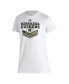 Women's White Nebraska Huskers Military-Inspired Appreciation AEROREADY T-shirt