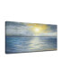 Фото #2 товара 'Water Ripples' Abstract Canvas Wall Art Set, 24x48"