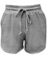 Фото #1 товара Women's Pull-On French Terry Shorts, Created for Macy's