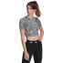 ფოტო #2 პროდუქტის ADIDAS Techfit Print Crop short sleeve T-shirt