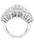 Diamond Cluster Statement Ring (5 ct. t.w.) in 14k White Gold