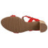 VANELi Mavis Studded Sling Back Womens Red Casual Sandals 305559