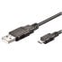 EWENT EC1019 USB A 2.0-Micro USB 1 m Cable