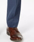 Фото #4 товара Calvin Klein Men's Slim Fit Wool Dress Pants Blue Neat 36W 32L