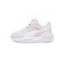 Puma XRay Speed Lace Up Toddler Girls Pink, White Sneakers Casual Shoes 3849002