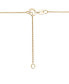 Wrapped diamond Double Bar Layered Necklace (1/6 ct. t.w.) in 10k White or Yellow Gold, 17" + 1" extender, Created for Macy's