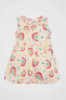 Фото #5 товара Платье для малышей defacto Kız Bebek Районный безрукавный платье C0074A524SM