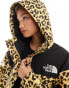 Фото #2 товара The North Face Reign On waterproof jacket in leopard print exclusive to ASOS