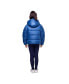 Пуховик для девочек Rokka & Rolla Heavyweight Sherpa Lined Bubble Coat Синий, 10-12 - фото #10