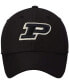 Men's Black Purdue Boilermakers Primary Logo Staple Adjustable Hat