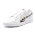 Фото #2 товара Puma Ralph Sampson Lo Wild Lace Up Mens Black, White Sneakers Casual Shoes 3709