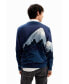 ფოტო #3 პროდუქტის Men's Fine landscape pullover