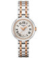 ფოტო #1 პროდუქტის Women's Swiss Bellissima Two-Tone Stainless Steel Bracelet Watch 26mm