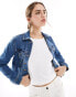 New Look denim jacket in mid blue