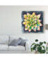 Фото #3 товара Chariklia Zarris Succulent Rosette IV Canvas Art - 15" x 20"