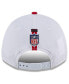 Фото #3 товара Men's White/Scarlet San Francisco 49ers 2024 NFL Training Camp 9FORTY Adjustable Hat