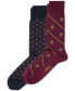 Men's 2-Pk. Foulard Club Slack Socks