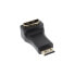 Фото #2 товара InLine HDMI Adapter Type A female / Type C male angled gold plated