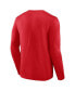 ფოტო #2 პროდუქტის Men's Red Kansas City Chiefs 2023 AFC Champions Hometown Not Done Long Sleeve T-shirt