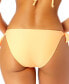 Фото #2 товара Juniors' Side Tie Bikini Bottoms, Created for Macy's