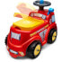 Feuerwehrtransporter mit aufklappbarem Sitz und Richtungslenkrad mit Hupe