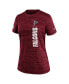 ფოტო #2 პროდუქტის Women's Red Atlanta Falcons Velocity Performance T-Shirt