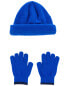 Фото #3 товара Kid 2-Pack Beanie & Gloves Set 4-7