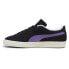 Фото #3 товара Puma Suede Patch Lace Up Mens Black Sneakers Casual Shoes 39538802