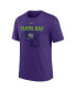 ფოტო #3 პროდუქტის Men's Purple Tampa Bay Rays Rewind Retro Tri-Blend T-shirt