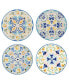 Фото #1 товара Lemonade Set of 4 Dinner Plate 11"