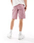 ASOS DESIGN carpenter cargo shorts in dusty purple