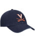 Фото #4 товара Men's Navy Virginia Cavaliers Clean Up Logo Adjustable Hat