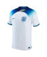 Men's White England National Team 2022/23 Home Vapor Match Authentic Blank Jersey